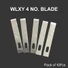 Bsd 4 No. Blade Carving Knife METAL SURGICAL BLADE FOR PCB MOTHERBOARD GLUE REMOVE SCRAPING / DISASSEMBLE IC -10 Pcs