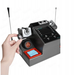 AIFEN-A902 Intelligent Double Welding Station With C210/C115 C245 Electric Soldering Iron Station for Phone PCB Repair AIFEN-A902 Intelligent Double Welding Station With C210/C115 C245 Electric Soldering Iron Station for Phone PCB Repair