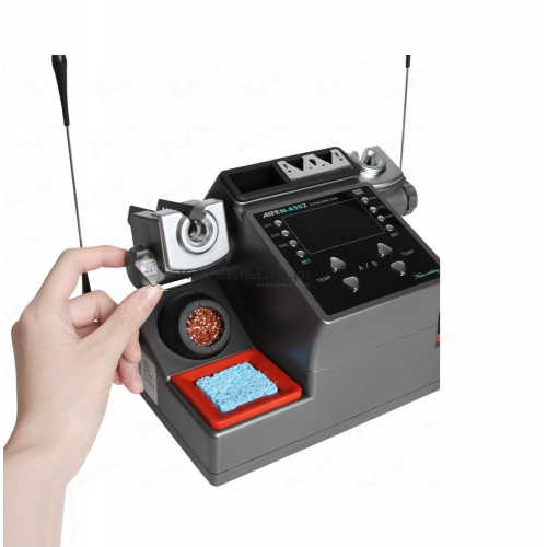 AIFEN-A902 Intelligent Double Welding Station With C210/C115 C245 Electric Soldering Iron Station for Phone PCB Repair