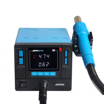 Aifen F4 1000W Professional Digital Adjustable Temperature Hot Air Gun Desoldering Rework Station
