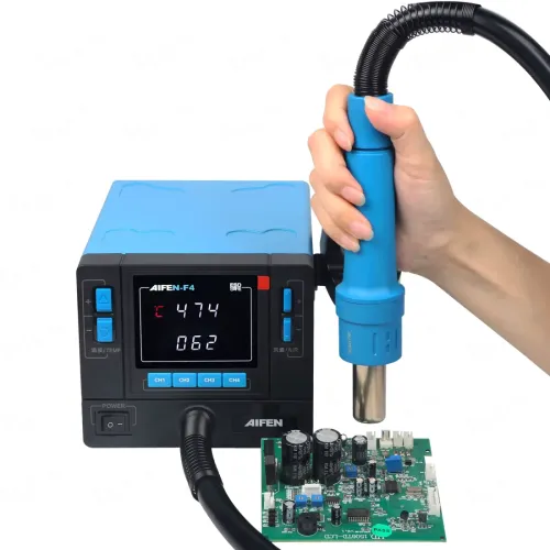 Aifen F4 1000W Professional Digital Adjustable Temperature Hot Air Gun Desoldering Rework Station