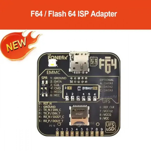 Original F64 ISP Adapter for Flash 64 Ultra / Lite Box