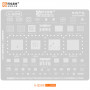 Amaoe U-QSD8 CPU BGA Reballing Stencil for Qualcomm Snapdragon Cpu SM7750 / SM6225 / SM7350 / SM7315 / 7325