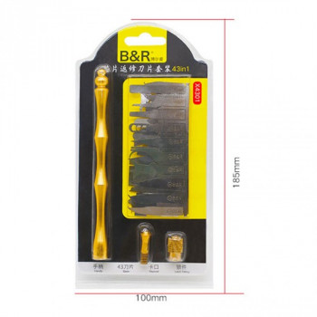 BR X4301 CPU KNIFE 43 IN 1