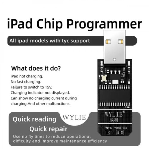 Wylie iPad Chip Programmer Support All iPad Models with Tyc Interface
