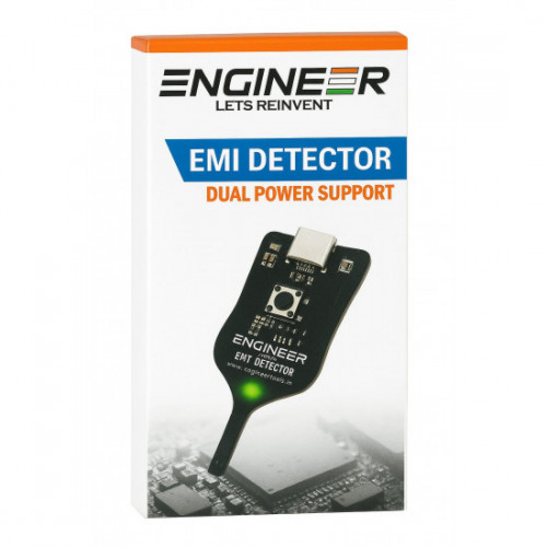 ENGINEER COIL TESTER EMI DETECTOR DUAL POWER SUPPORT