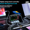 i2C C08 Flash Charger 8 Ports Fast Charging Station for Phone Laptop