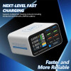 Forward FW-P01 65W Multi-Port Smart Digital Display PD & QC Fast Charger with 15W Wireless Charging