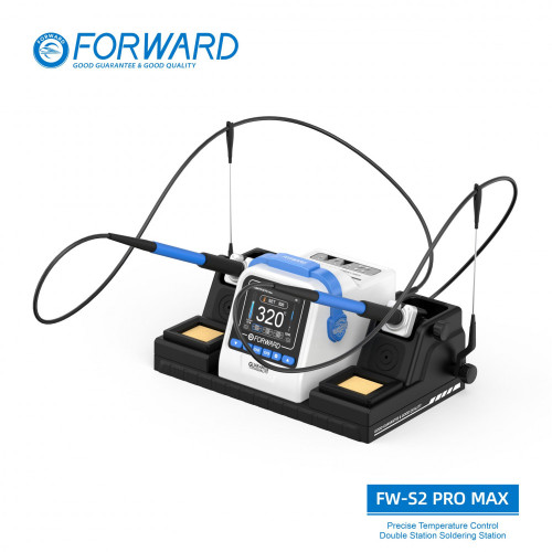 Forward FW-S2 Pro Max Series Precise Temperature Control Double Station Soldering Station