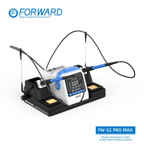 Forward FW-S2 Pro Max Series Precise Temperature Control Double Station Soldering Station