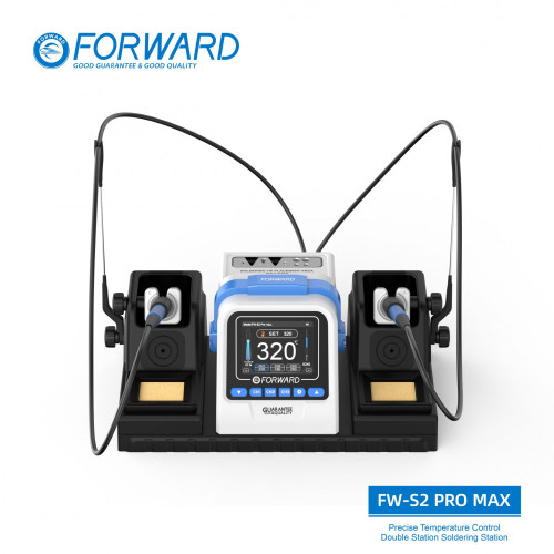 Forward FW-S2 Pro Max Series Precise Temperature Control Double Station Soldering Station