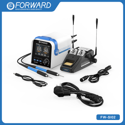 FORWARD FW-SI02 Double Station Precise Temperature Control Soldering Station