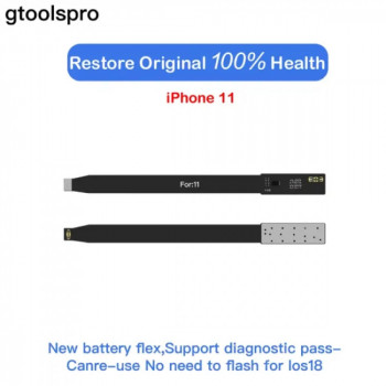 Gtoolspro iOS 18 Battery Health Repair Flex Cable For iPhone 11