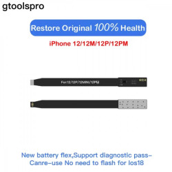 Gtoolspro iOS 18 Battery Health Repair Flex Cable For iPhone 12/12M/12P/12PM Gtoolspro iOS 18 Battery Health Repair Flex Cable For iPhone 12/12M/12P/12PM