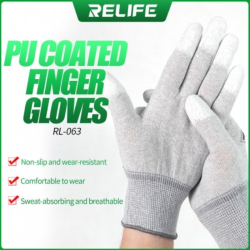 Relife RL-063 Anti-Static Finger Coated Gloves