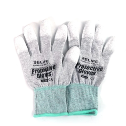 Relife RL-063 Anti-Static Finger Coated Gloves