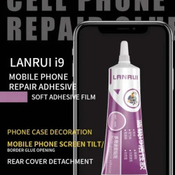 Lanrui I9 Strong White Adhesive Glue 55ml for Mobile Phone Repairing
