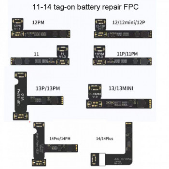 JC V1SE Tag-On Battery Repair Cable for iPhone 11-15ProMax