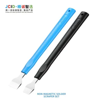 JCID SC-02 Non-magnetic Solder Paste Scraper (2-Piece / Set) for BGA Motherboard Tin Planting Repair