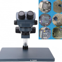 KAISI 7050D Continuous Zoom 7-50x adjustable PCB BGA inspection microscope KAISI 7050D Continuous Zoom 7-50x adjustable PCB BGA inspection microscope