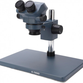 KAISI 7050D Continuous Zoom 7-50x adjustable PCB BGA inspection microscope