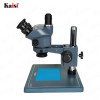 KAISI 7050D Continuous Zoom 7-50x adjustable PCB BGA inspection microscope