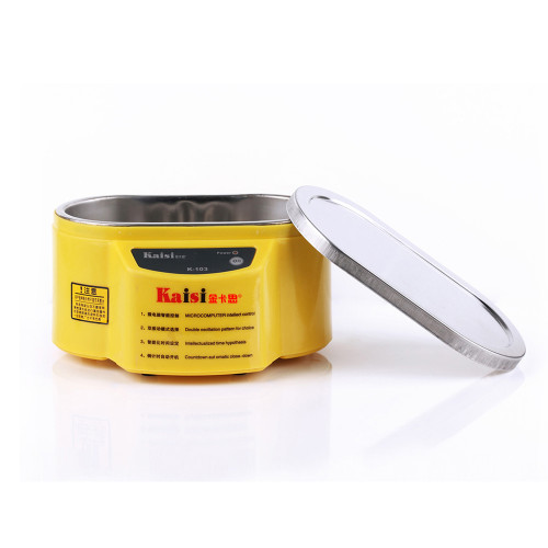 KAISI K-103 220V Ultrasonic Cleaner Cleaning Machine for Jewelry Glasses Watch