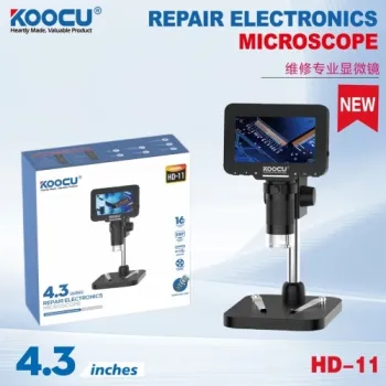 koocu HD-11 4.3-inch portable electron microscope
