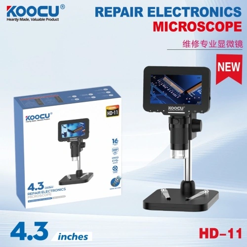 koocu HD-11 4.3-inch portable electron microscope