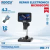 koocu HD-11 4.3-inch portable electron microscope