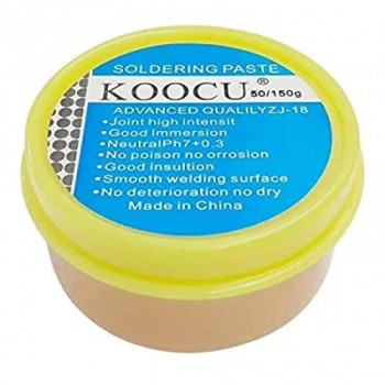 Koocu Advanced Quality Soldering Paste/Flux ZJ-18 50gm
