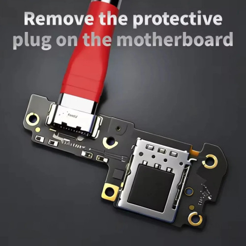 Lanrui A98 Type-C Rear Plug Cover for Protect Tail Plug During Removal