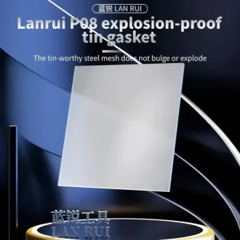 Lanrui P08 High temperature Resistant Explosion Proof Solder Tin Gasket Glass