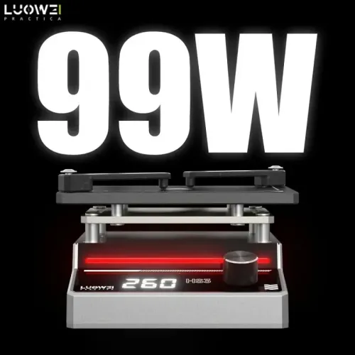 Luowei HS3 Preheat Platform For Phone PCB Layering IC Glue Remover Preheater