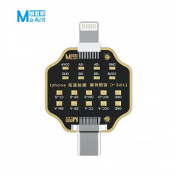 MaAnt Dock Charging USB Flex Test Board GND/VCC/CC/DP/DM Fast Diagnosis Fault For Lightning TYPE-C Port Mobile Phone Repair Test MaAnt Dock Charging USB Flex Test Board GND/VCC/CC/DP/DM Fast Diagnosis Fault For Lightning TYPE-C Port Mobile Phone Repair Test