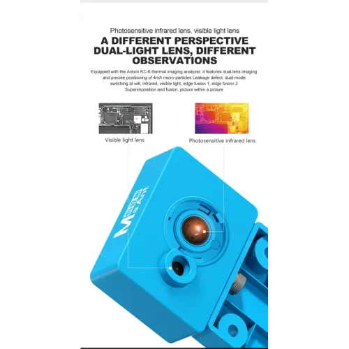MaAnt RC-6 4K HD PCB Motherboard 3D Dual Light Infrared Thermal Imaging Diagnosis Analyser