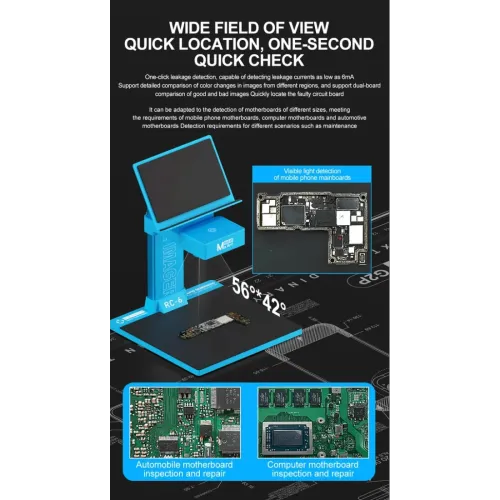 MaAnt RC-6 4K HD PCB Motherboard 3D Dual Light Infrared Thermal Imaging Diagnosis Analyser