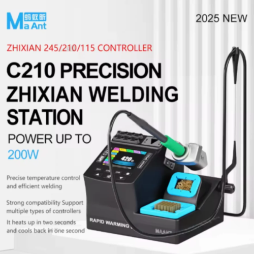 MaAnt C210 200W Precision Digital Display Welding Station Compatible C210 / C245 / C115 Handle