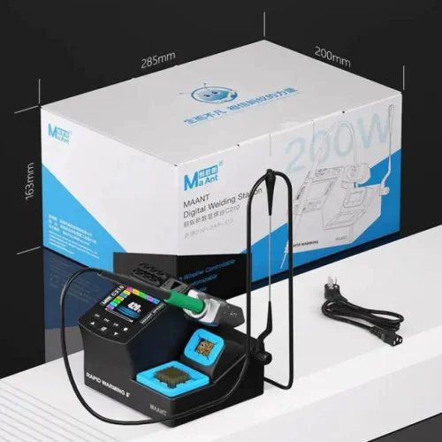 MaAnt C210 200W Precision Digital Display Welding Station Compatible C210 / C245 / C115 Handle