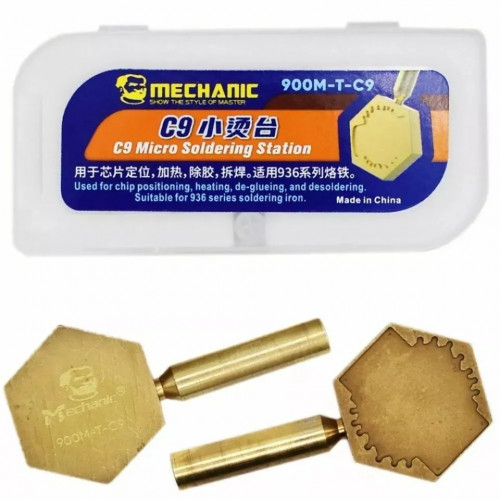 Mechanic 900M-T-C9 7 in 1 Micro Soldering Station TIP Heating Platform