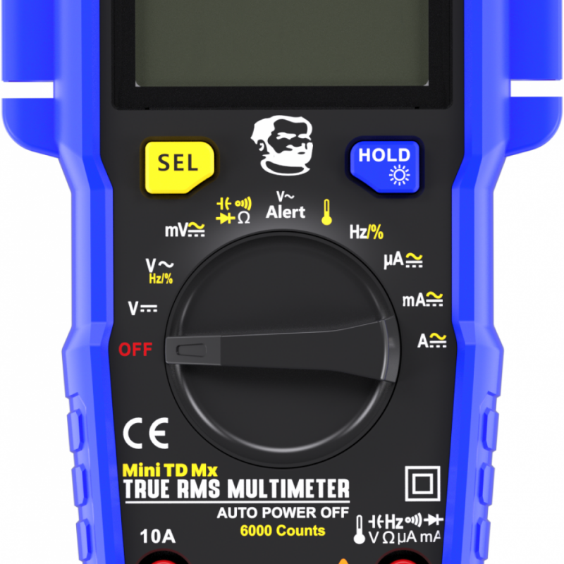 Mechanic Mini TD MX LED Digital Digital Multimeter with NCV & Temperature Testing Function