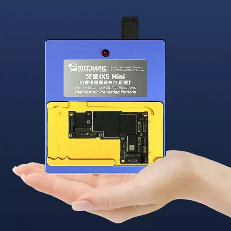 MECHANIC IX5 Mini 10 IN 1 Welding Platform For iPhone X-12 PRO MAX Motherboard Layering Constant Temperature Heating Table