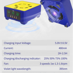 MECHANIC CUV-3 COOLING CURING FAN MECHANIC CUV-3 COOLING CURING FAN