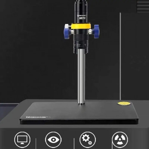 Mechanic MC75L-B3 Single Cylinder Design 0.7-4.5X Continuous Zoom with LED Light Microscope