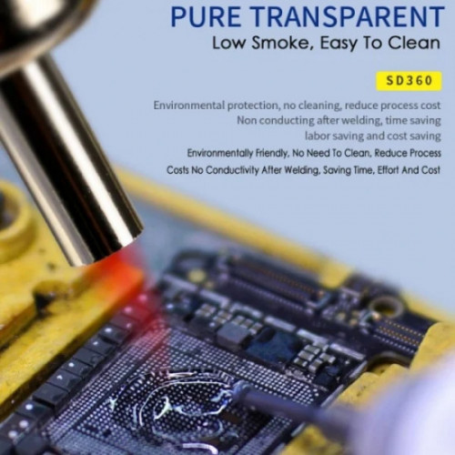 Mechanic SD360 Solder Flux Paste Transparent Welding Flux Paste 10cc