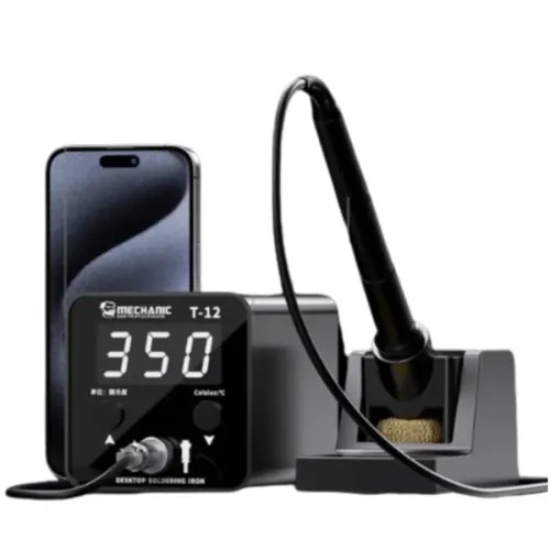 Mechanic T12 Digital Soldering Station with Temperature Control for Mobile Phone PCB Repair