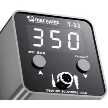 Mechanic T12 Digital Soldering Station with Temperature Control for Mobile Phone PCB Repair