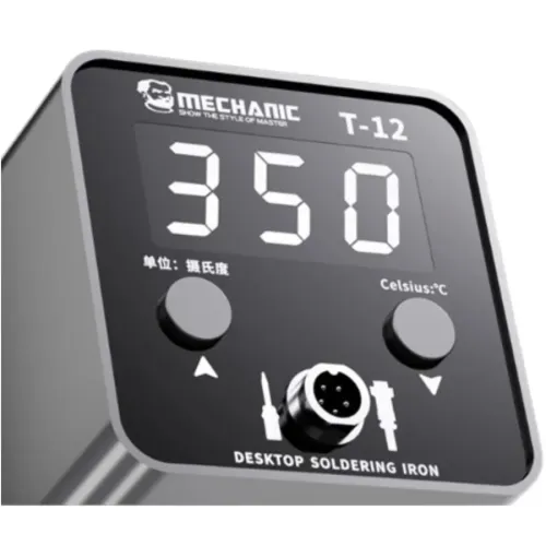 Mechanic T12 Digital Soldering Station with Temperature Control for Mobile Phone PCB Repair