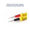Mechanic P30 Multimeter Pen 1000V 20A Soft Silicone Cable Extra Tip Probe Test Pen for Digital Multimeter