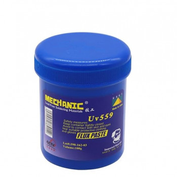 100g MECHANIC UV 559 No-Clean Welding Flux BGA Solder Ball Repair Solder Auxiliary Soldering Paste 100g MECHANIC UV 559 No-Clean Welding Flux BGA Solder Ball Repair Solder Auxiliary Soldering Paste
